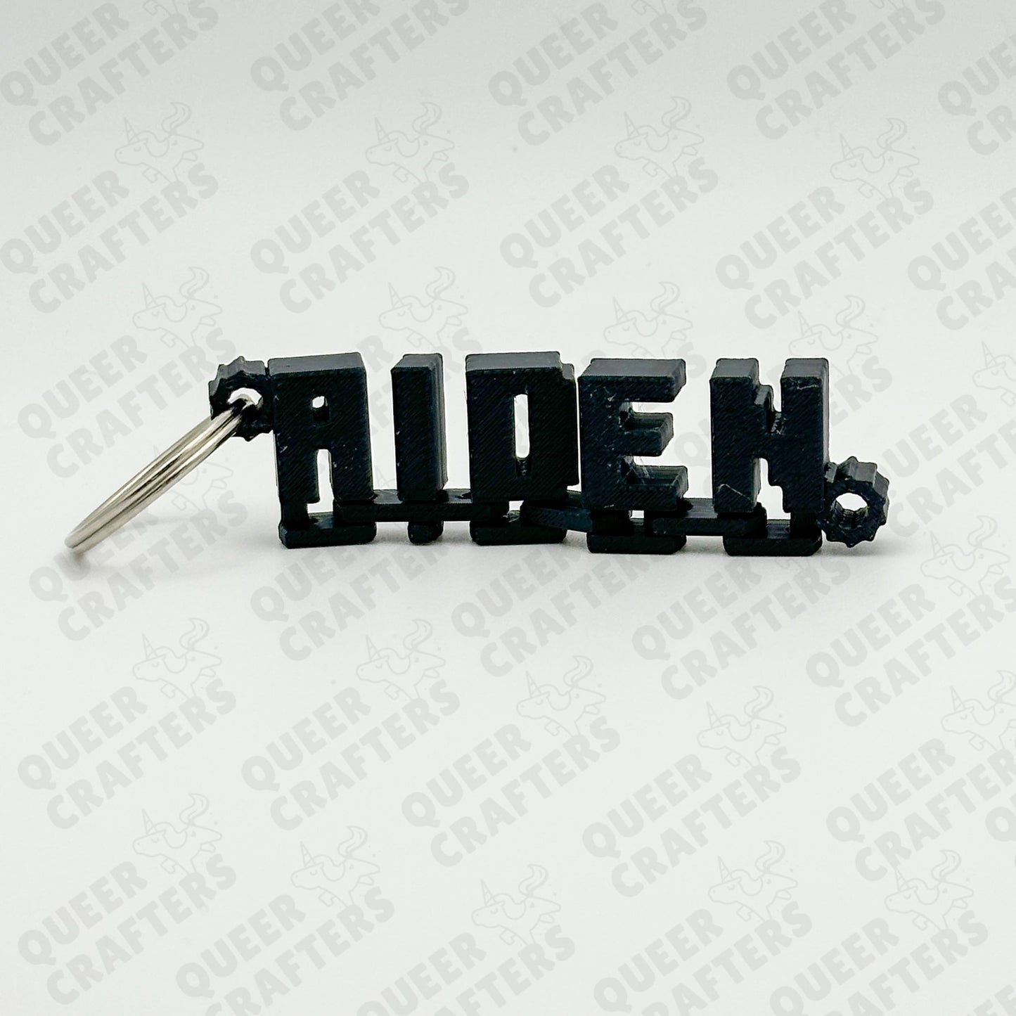 Flexi Name Keychain - Aiden