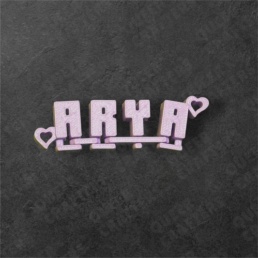 Flexi Name Keychain - Arya