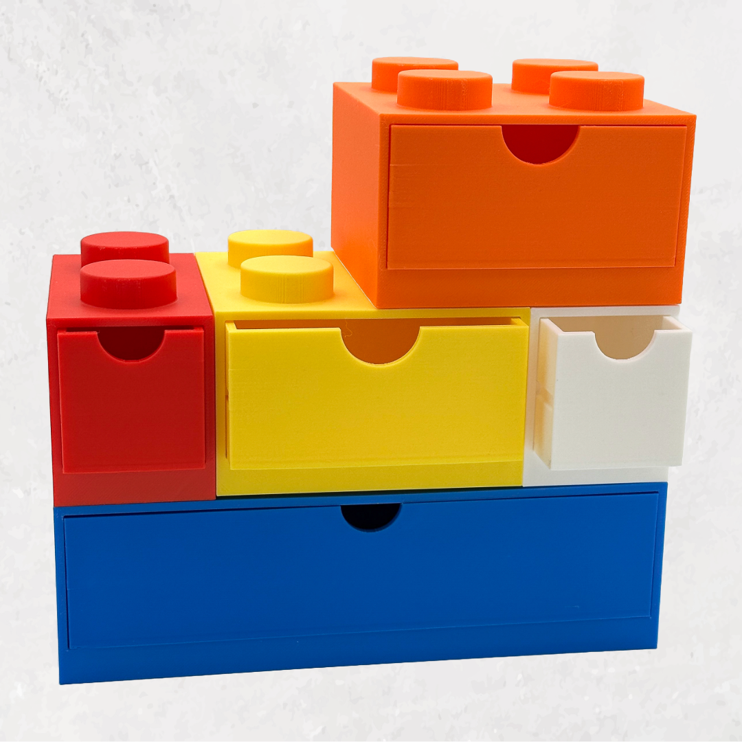 Stacking Brick Organizer - Single Block