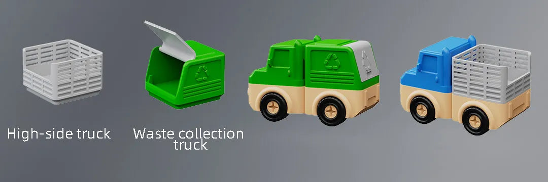 Buildable Block Cars