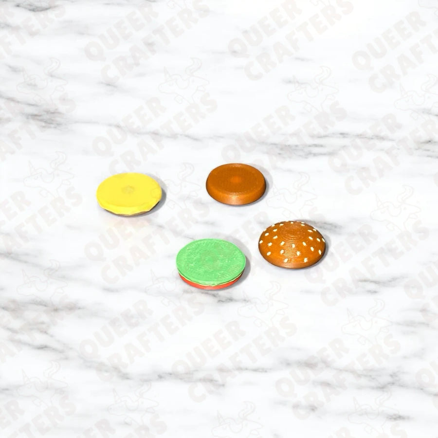 Hamburger Magnetic Sliding Fidget