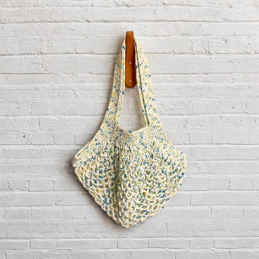 Crocheted Market Bag - Happy Go Lucky