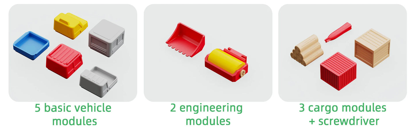Buildable Block Cars
