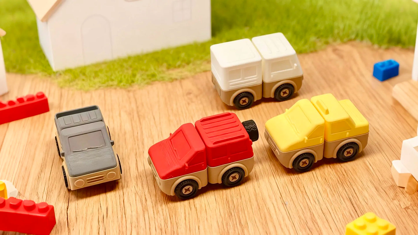 Buildable Block Cars