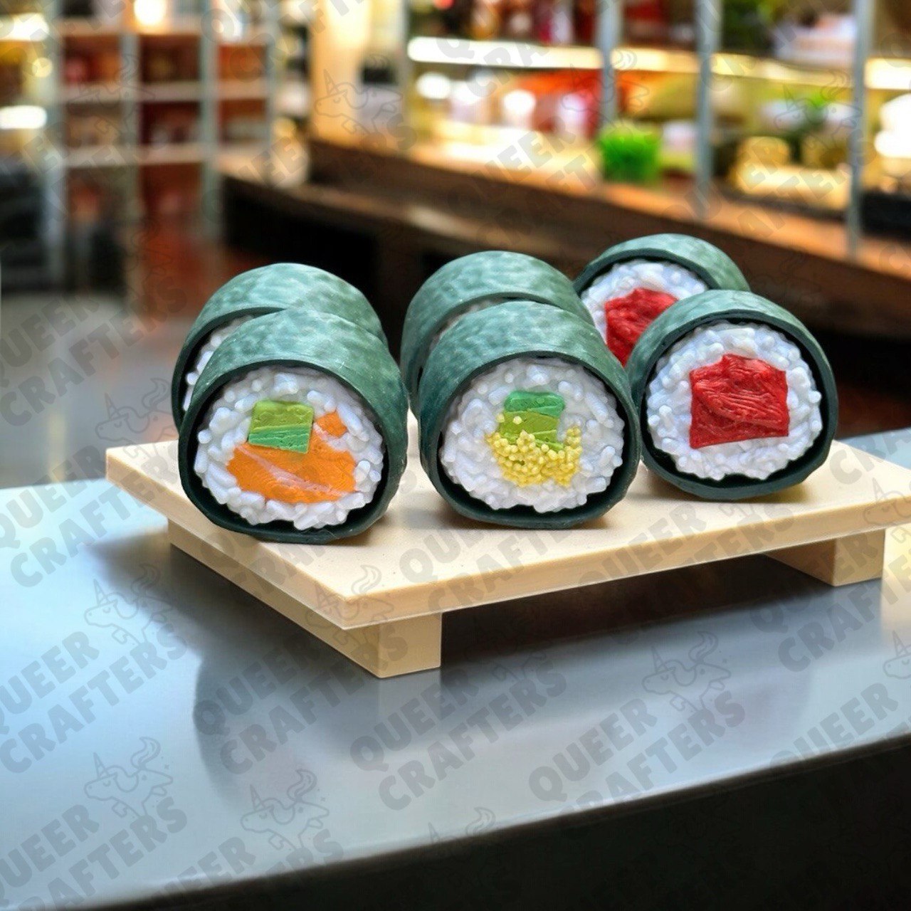 Sushi Fidget Clickers